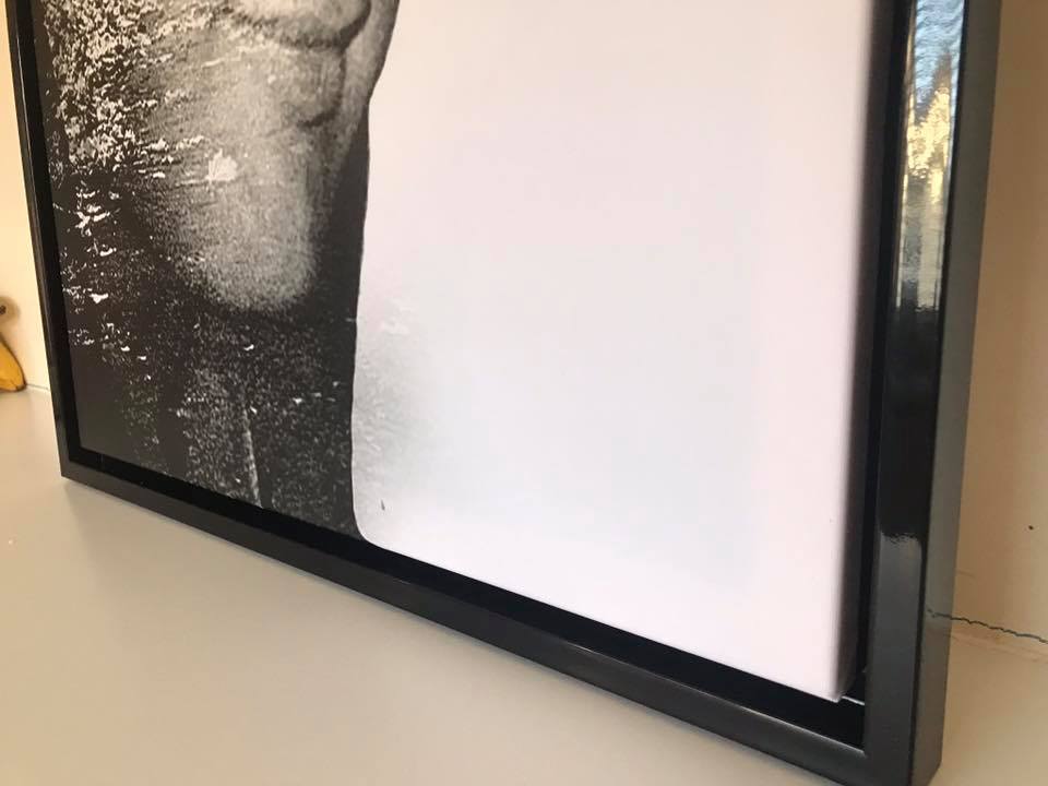 Elvis Presley Double Exposure Canvas With Floating Shadow Frame In Choice Of Sizes