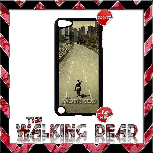 CHOICE OF THE WALKING DEAD CASE/COVER FOR APPLE IPOD TOUCH 5/5G/5TH GENERATION - Black Halo Design
- 6