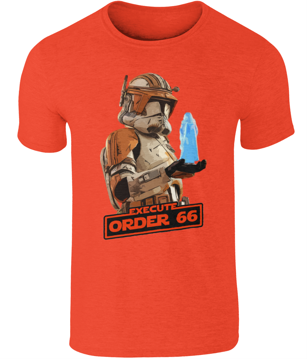 Star Wars inspired T-Shirt Clone Cody Execute Order 66