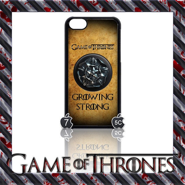 (NEW) ★ GAME OF THRONES ★ COVER/CASE FOR APPLE IPHONE 5C (SEASON 4) 5 C - Black Halo Design
- 2