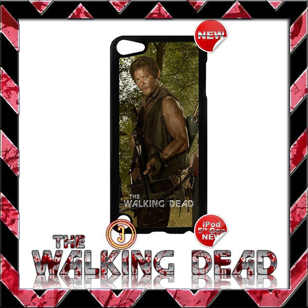 CHOICE OF THE WALKING DEAD CASE/COVER FOR APPLE IPOD TOUCH 5/5G/5TH GENERATION - Black Halo Design
- 3