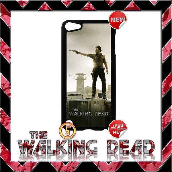 CHOICE OF THE WALKING DEAD CASE/COVER FOR APPLE IPOD TOUCH 5/5G/5TH GENERATION - Black Halo Design
- 5