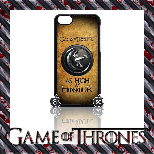 (NEW) ★ GAME OF THRONES ★ COVER/CASE FOR APPLE IPHONE 5C (SEASON 4) 5 C - Black Halo Design
- 4