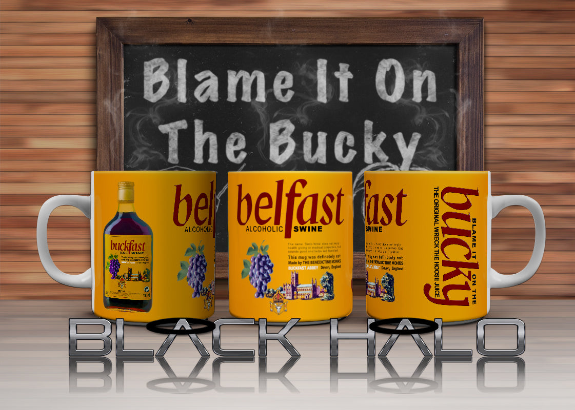 Choice of Buckfast Tonic Wine Novelty 10-11oz Ceramic Mug
