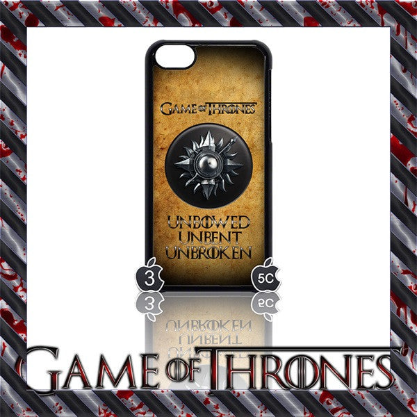 (NEW) ★ GAME OF THRONES ★ COVER/CASE FOR APPLE IPHONE 5C (SEASON 4) 5 C - Black Halo Design
- 10