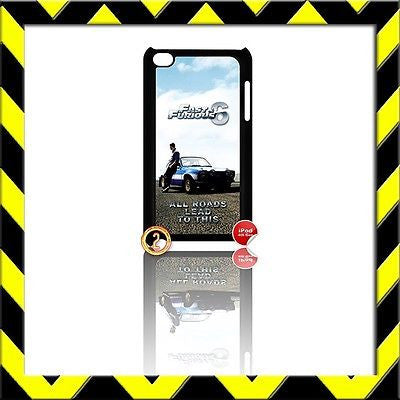 ★ FAST AND (&) FURIOUS ★ IPOD TOUCH 4/4TH GENERATION 4G HARD COVER ESCORT#2 - Black Halo Design