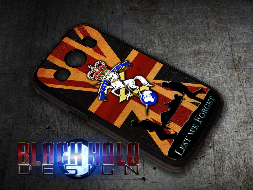REME/R.E.M.E: Royal Electrical & Mechanical Engineers Case For Samsung Galaxy Ace 4 - Black Halo Design
- 3