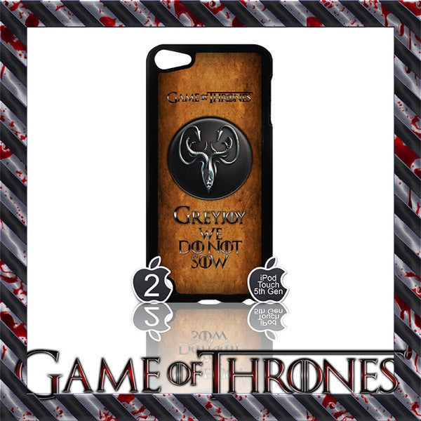 ★ GAME OF THRONES COVER/CASE FOR  APPLE IPOD TOUCH 5TH GENERATION 5/5G/GEN - Black Halo Design
 - 3