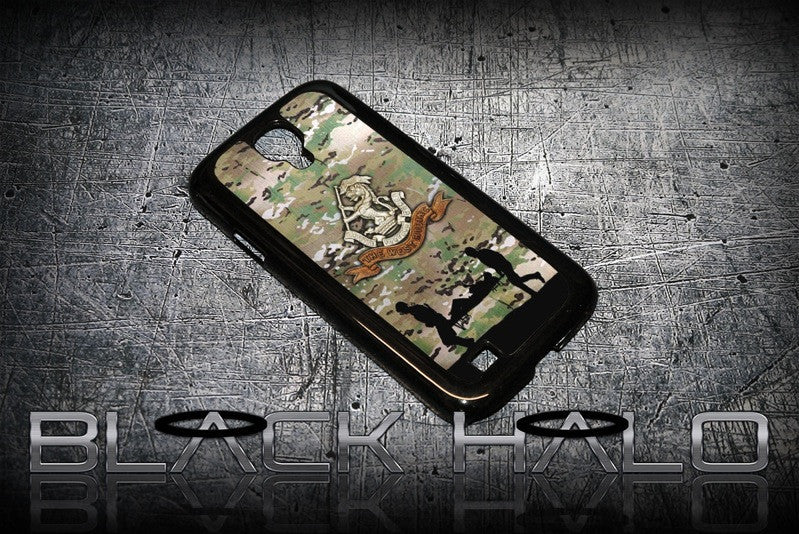 THE DUKE OF WELLINGTONS REGIMENT CASE/COVER FOR SAMSUNG GALAXY S RANGE S3/S4/S5 - Black Halo Design
 - 6