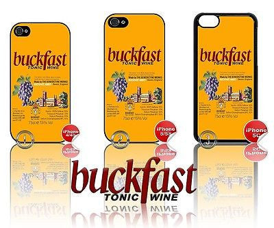 NEW ★ BUCKFAST ★ CASE/COVER FOR APPLE IPHONE 4/4S/5/5S/5C (BUCKY/TONIC WINE) - Black Halo Design
 - 1