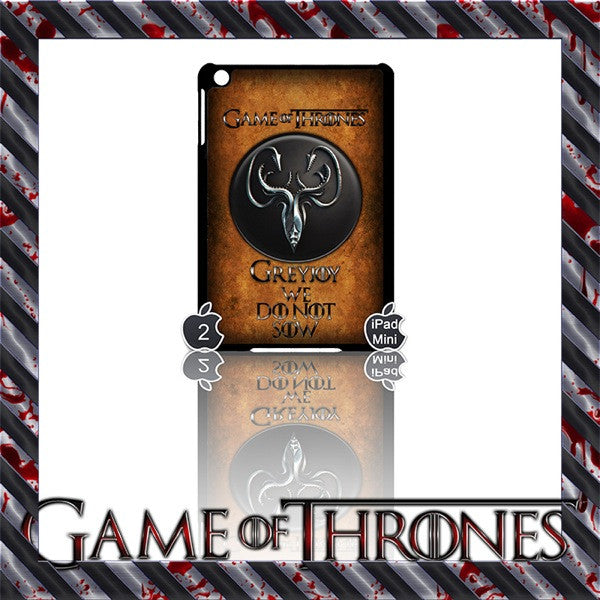 ★ GAME OF THRONES ★ CASE/COVER FOR  APPLE IPAD MINI (1ST GENERATION/1G) - Black Halo Design
 - 3