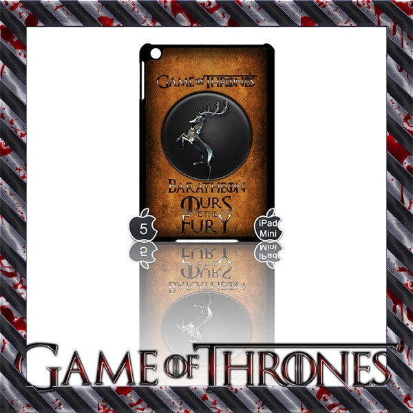 ★ GAME OF THRONES ★ CASE/COVER FOR  APPLE IPAD MINI (1ST GENERATION/1G) - Black Halo Design
 - 5