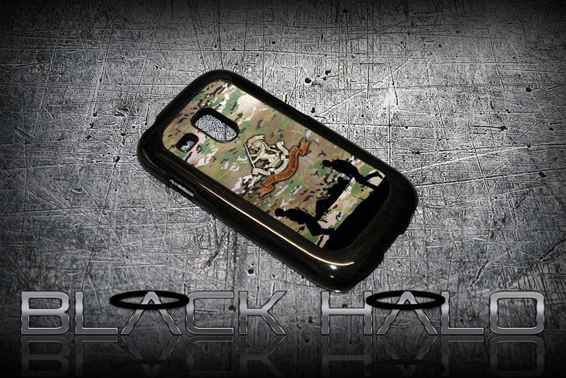 THE DUKE OF WELLINGTONS REGIMENT CASE/COVER FOR SAMSUNG GALAXY S RANGE S3/S4/S5 - Black Halo Design
 - 4