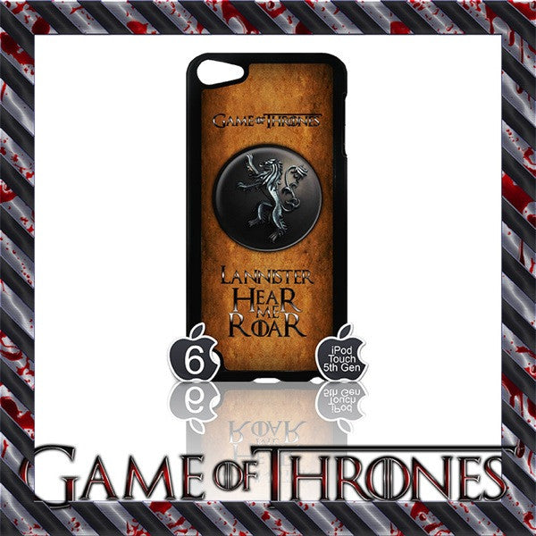★ GAME OF THRONES COVER/CASE FOR  APPLE IPOD TOUCH 5TH GENERATION 5/5G/GEN - Black Halo Design
 - 9