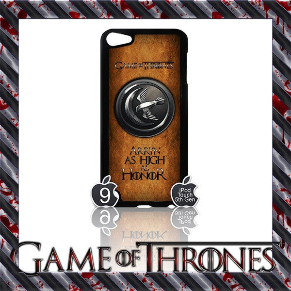 ★ GAME OF THRONES COVER/CASE FOR  APPLE IPOD TOUCH 5TH GENERATION 5/5G/GEN - Black Halo Design
 - 7
