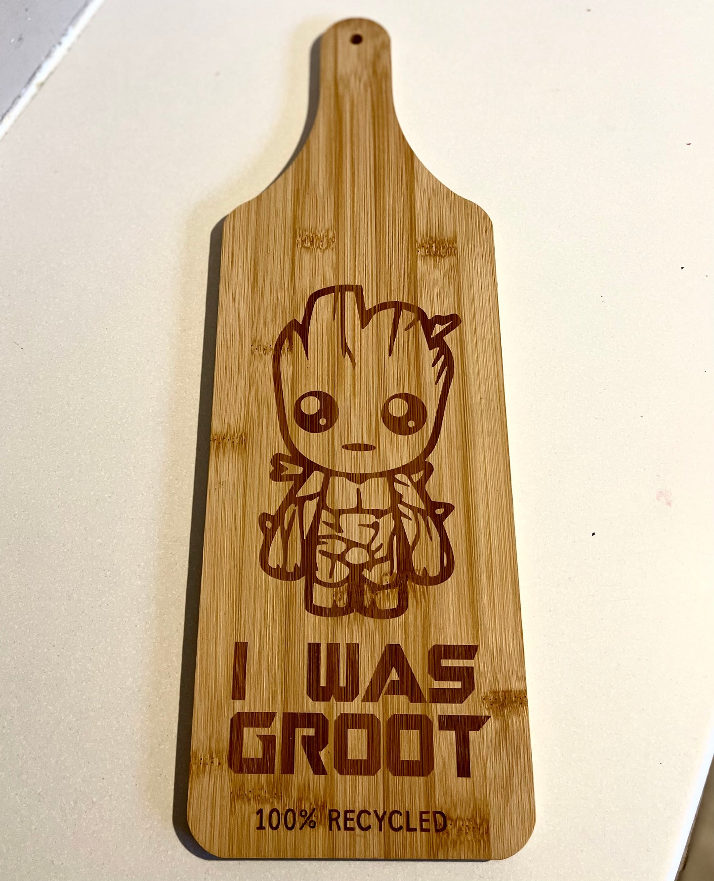 I Was Groot Serving/Chopping Board with handle