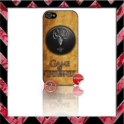 ★ CHOICE OF GAME OF THRONES ★ COVER/CASE FOR APPLE IPHONE 5  - Black Halo Design
 - 9