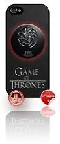 ★ GAME OF THRONES TARGARYEN DRAGON CREST ★ PHONE COVER FOR IPHONE 5 (CASE)#4 - Black Halo Design
