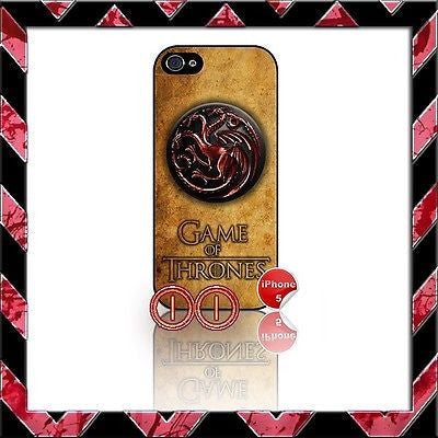 ★ CHOICE OF GAME OF THRONES ★ COVER/CASE FOR APPLE IPHONE 5  - Black Halo Design
 - 12