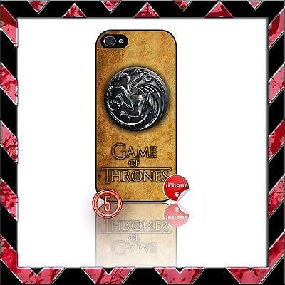★ CHOICE OF GAME OF THRONES ★ COVER/CASE FOR APPLE IPHONE 5  - Black Halo Design
 - 6