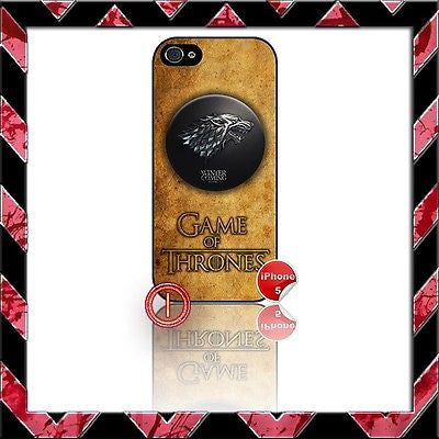 ★ CHOICE OF GAME OF THRONES ★ COVER/CASE FOR APPLE IPHONE 5  - Black Halo Design
 - 14