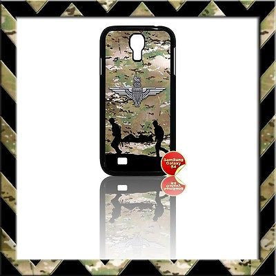 ★ THE PARACHUTE REGIMENT (PARA) COVER FOR SAMSUNG GALAXY S4/S IV/I9500 CASE ARMY - Black Halo Design
