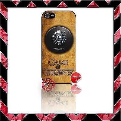 ★ CHOICE OF GAME OF THRONES ★ COVER/CASE FOR APPLE IPHONE 5  - Black Halo Design
 - 8