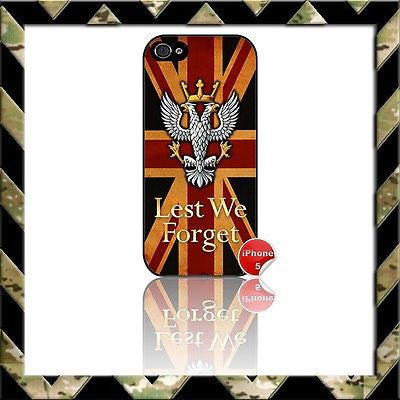 THE MERCIAN REGIMENT(MERCS) SHELL/CASE/COVER FOR IPHONE 5/5S MERCIANS UNION JACK - Black Halo Design
