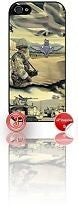 ★ THE PARACHUTE REGIMENT(PARA) ★ PHONE COVER FOR IPHONE 5 (CASE)#3 - Black Halo Design
