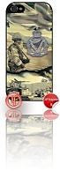★ THE ROYAL IRISH REGIMENT(RIR) ★ PHONE COVER FOR IPHONE 5/5S (CASE)#4 - Black Halo Design
