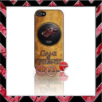 ★ CHOICE OF GAME OF THRONES ★ COVER/CASE FOR APPLE IPHONE 5  - Black Halo Design
 - 11