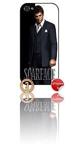 ★ SCARFACE ★ APPLE IPHONE 5  MOBILE PHONE HARD CASE COVER (AL PACINO MOVIE FILM) - Black Halo Design
 - 2