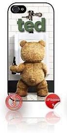 ★ TED AT URINAL WITH BEER ★ PHONE COVER FOR IPHONE 5(CASE) #3 copy - Black Halo Design
