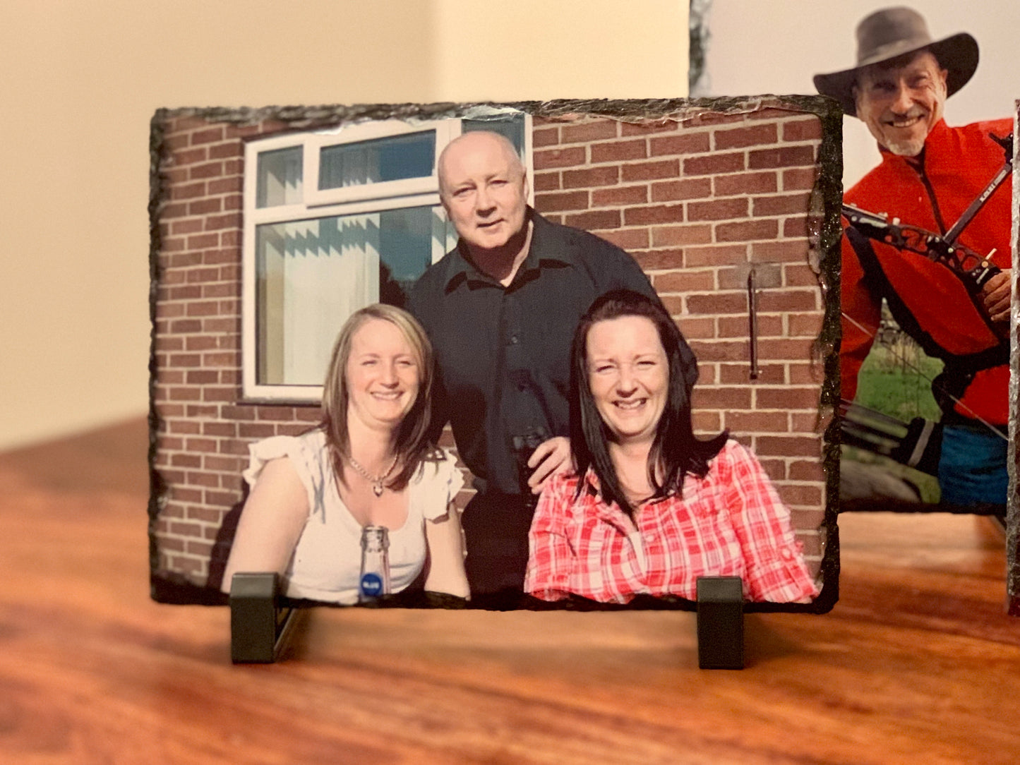 Personalised Rectangle Solid Rock Slates - Upload Image