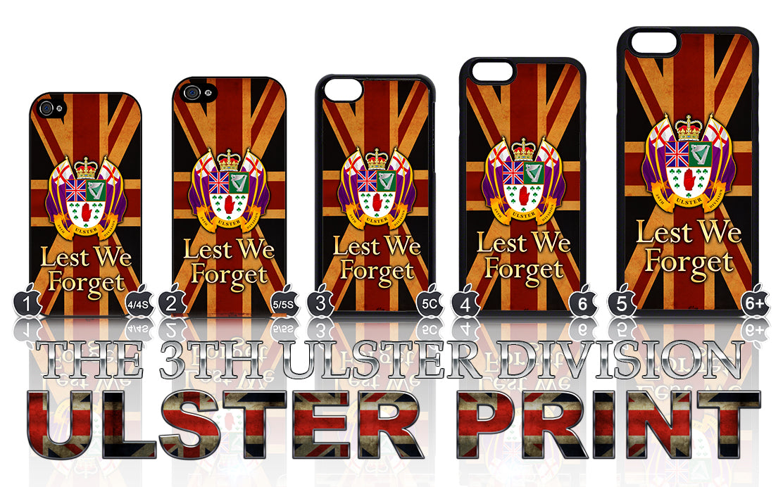The 36th Ulster Division: Lest We Forget Apple iPhone Case 4-8 Plus X